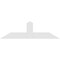 Ekena Millwork Portland Architectural Grade PVC Gable Bracket, 60"W x 17 1/2"H x 4"D x 6"F, 7/12 Pitch GBP060X18X0406POR00 - alternate 3